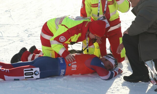 Svendsen kollapset i målområdet